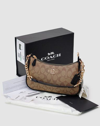 Сумка жіноча Teri Shoulder Bag In Signature Canvas(інша підкладка) 99329-696008 фото