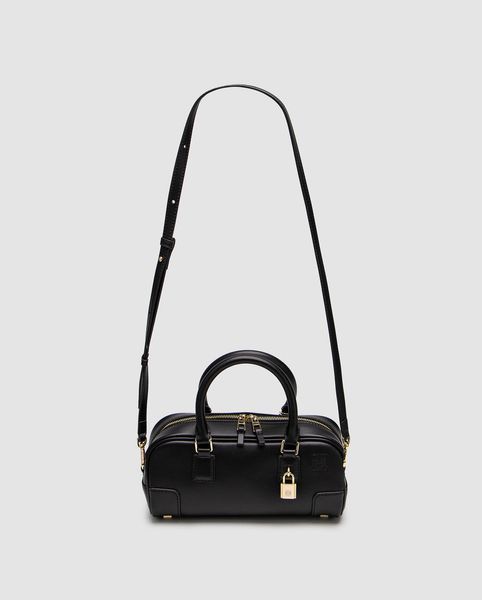 Сумка жіноча Amazona 23 Cropped Bag in Nappa Calfskin Black 99800-1105533 фото