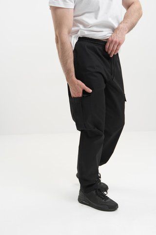 Штани карго чоловічі Чорний CRG02-M CRG02-XL фото