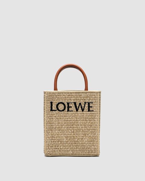 Сумка жіноча Leather-Trimmed Raffia Mini Tote Bag 99826-1165272 фото