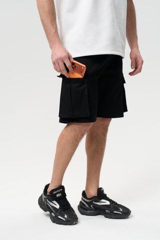 Шорти карго Urban Чорний URBANs01-S URBANs01-XL фото
