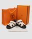 Пантолети жіночі Chypre Sandals Suede Light Beige/Black 36 17006-1700487 фото 1