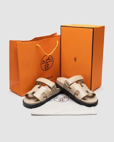 Пантолети жіночі Chypre Sandals Beige Calfskin 36 17011-1709079 фото