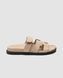 Пантолети жіночі Chypre Sandals Beige Calfskin 36 17011-1709079 фото 2