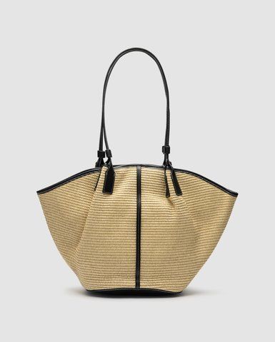 Сумка жіноча Palmaire Bag Raffia/Black WP00602-1686226 фото