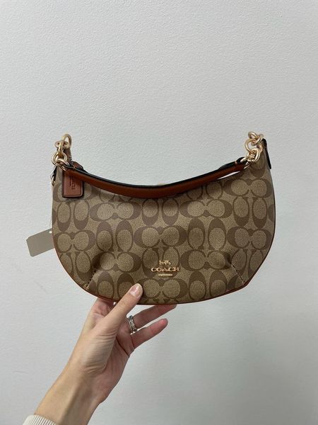 Сумка жіноча Payton Hobo In Signature Canvas in Beige 99198-547310 фото