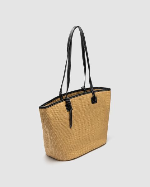 Сумка жіноча Solara Bag Raffia/Black WS00501-1686223 фото