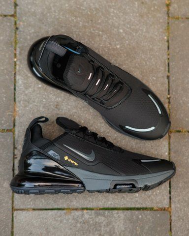 Кросівки чоловічі Air Max 270 Gore-Tex Black Grey NK394 фото