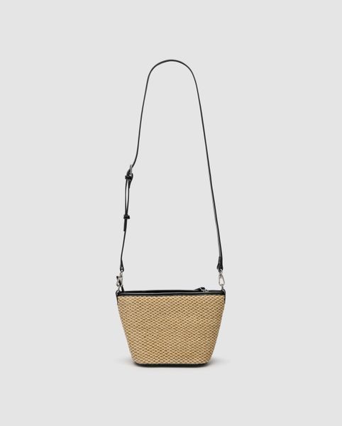 Сумка жіноча C&ocirc;te Bag Raffia/Black WC02401-1689327 фото