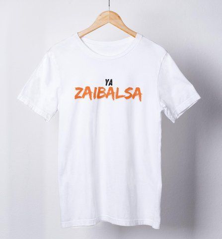 Футболка з принтом Ya Zaibalsa Біла XS fm097 fm097 фото