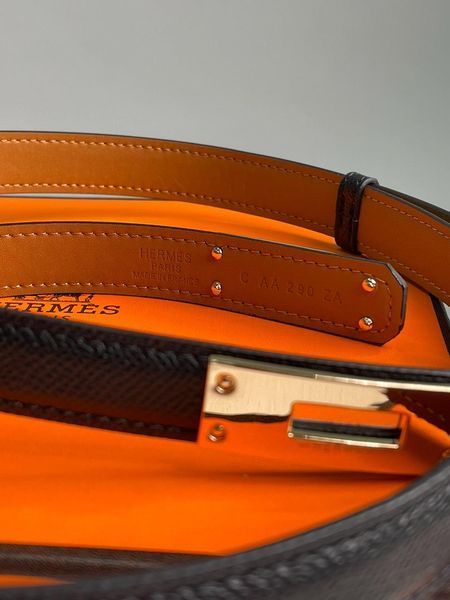 Ремінь Kelly 18 Belt Black Leather 66139 фото