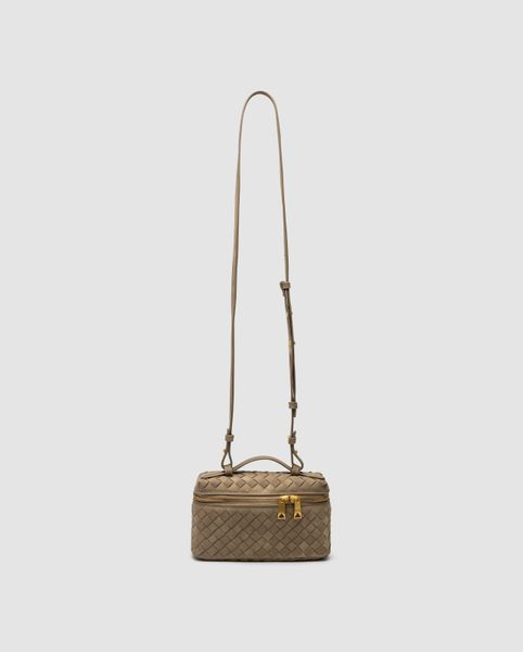 Сумка жіноча Nostra Suede Bag Brown/Gold WN01305-1689199 фото