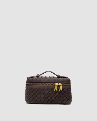 Сумка жіноча Nostra Suede Bag Chocolate/Gold WN01306-1689210 фото