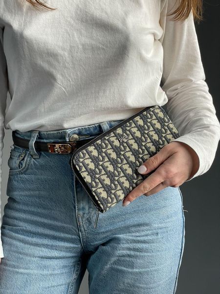 Гаманець 30 Montaigne Wallet Blue Oblique Jacquard 88164 фото