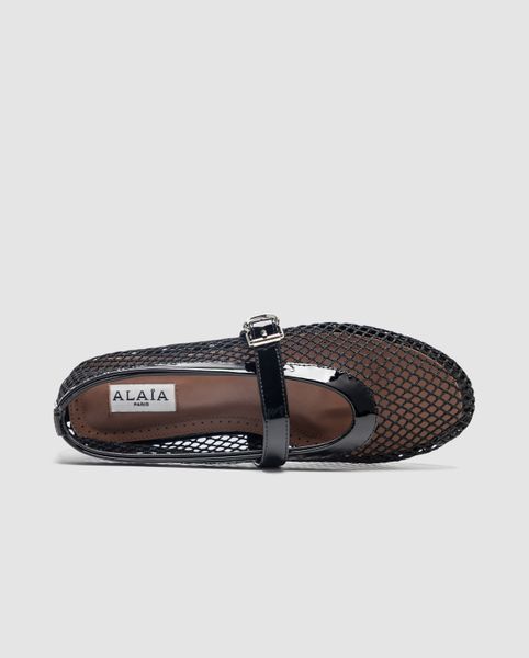 Балетки жіночі Ballet Flats in Fishnet Black 36 35002-1700476 фото