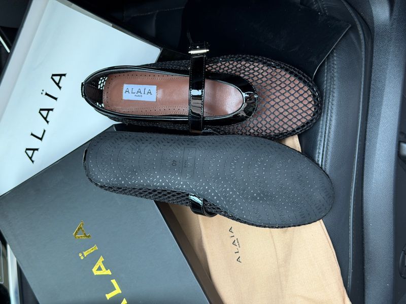 Балетки жіночі Ballet Flats in Fishnet Black 36 35002-1700476 фото