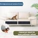 Килимок кігтеточка коричнева 30х60см. Котячі кігтеточки для захисту меблів і стін самоклеючі 9734-1572566 9734-1572566 фото 3