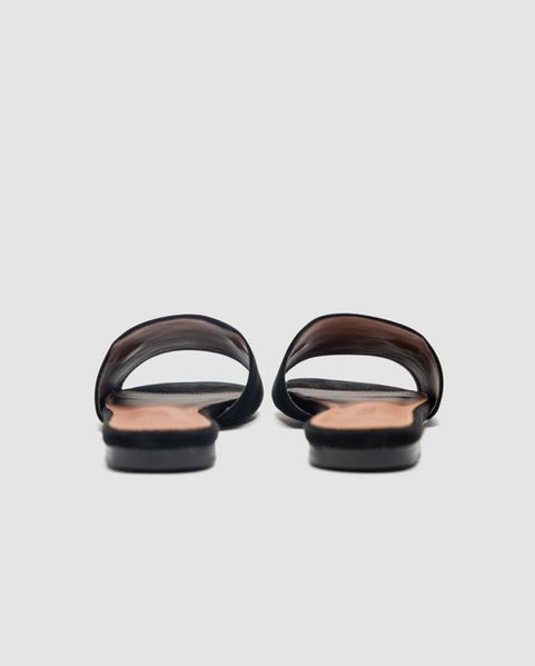 Пантолети жіночі Summer Charms Sandal Suede Black 16005 фото