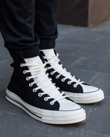 Кеди унісекс Chuck Taylor Classic Black High 37 CN002-1143092 фото