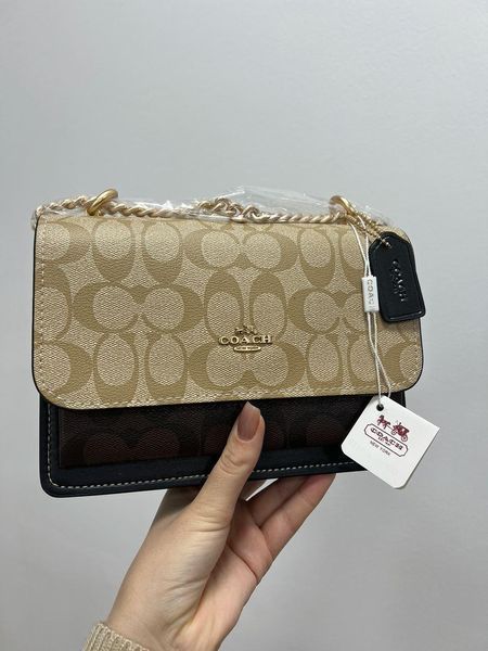 Сумка жіноча Mini Klare Crossbody in Signature Canvas (СІРИЙ НИЗ) 99179-539030 фото
